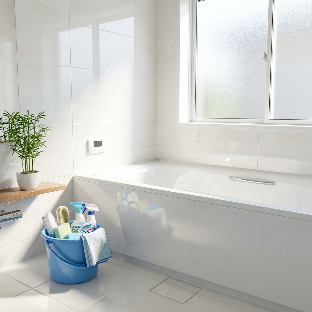 浴室のカビが落ちない